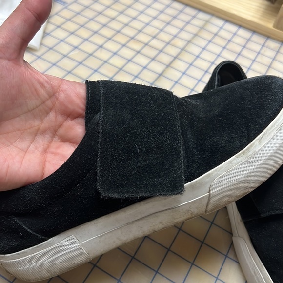 Vince Cage Suede Hook Loop Platform Shoe.Size 9.5 - Picture 3 of 3